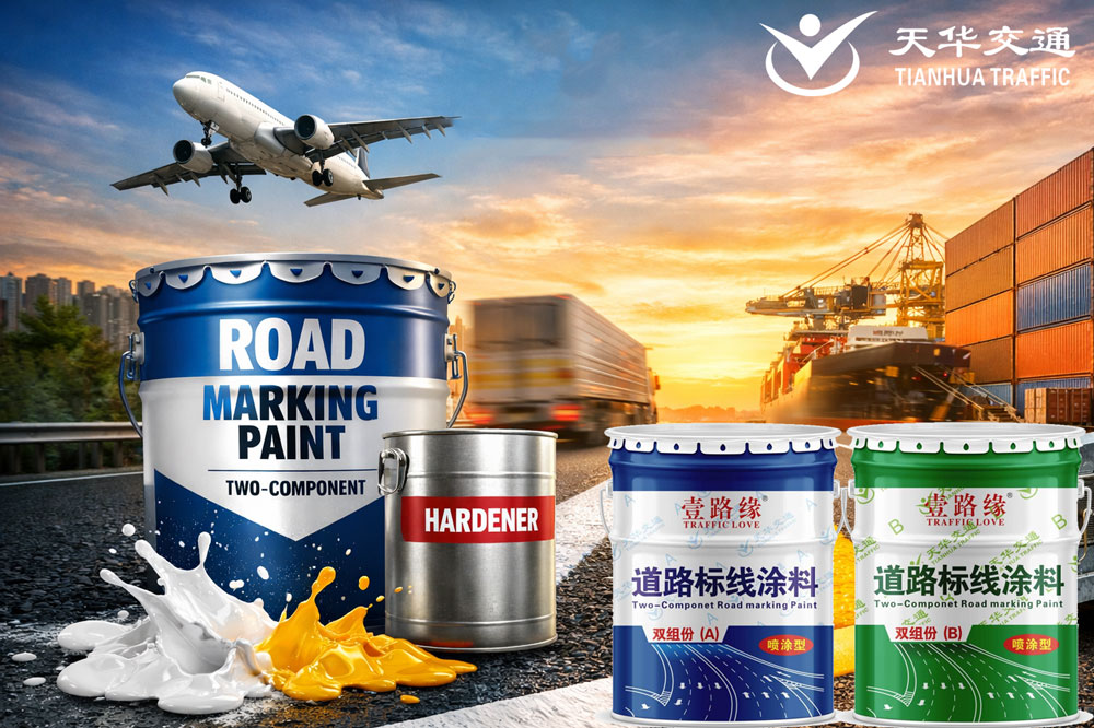 Certified MMA Two-Component Road Marking Paint Manufacturer for 