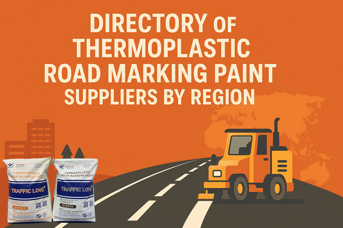 Directory of Thermoplastic Road Marking Paint Suppliers by Region