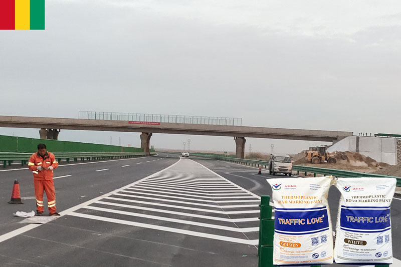 Durable Thermoplastic Road Marking Paint for Guinea – Built for