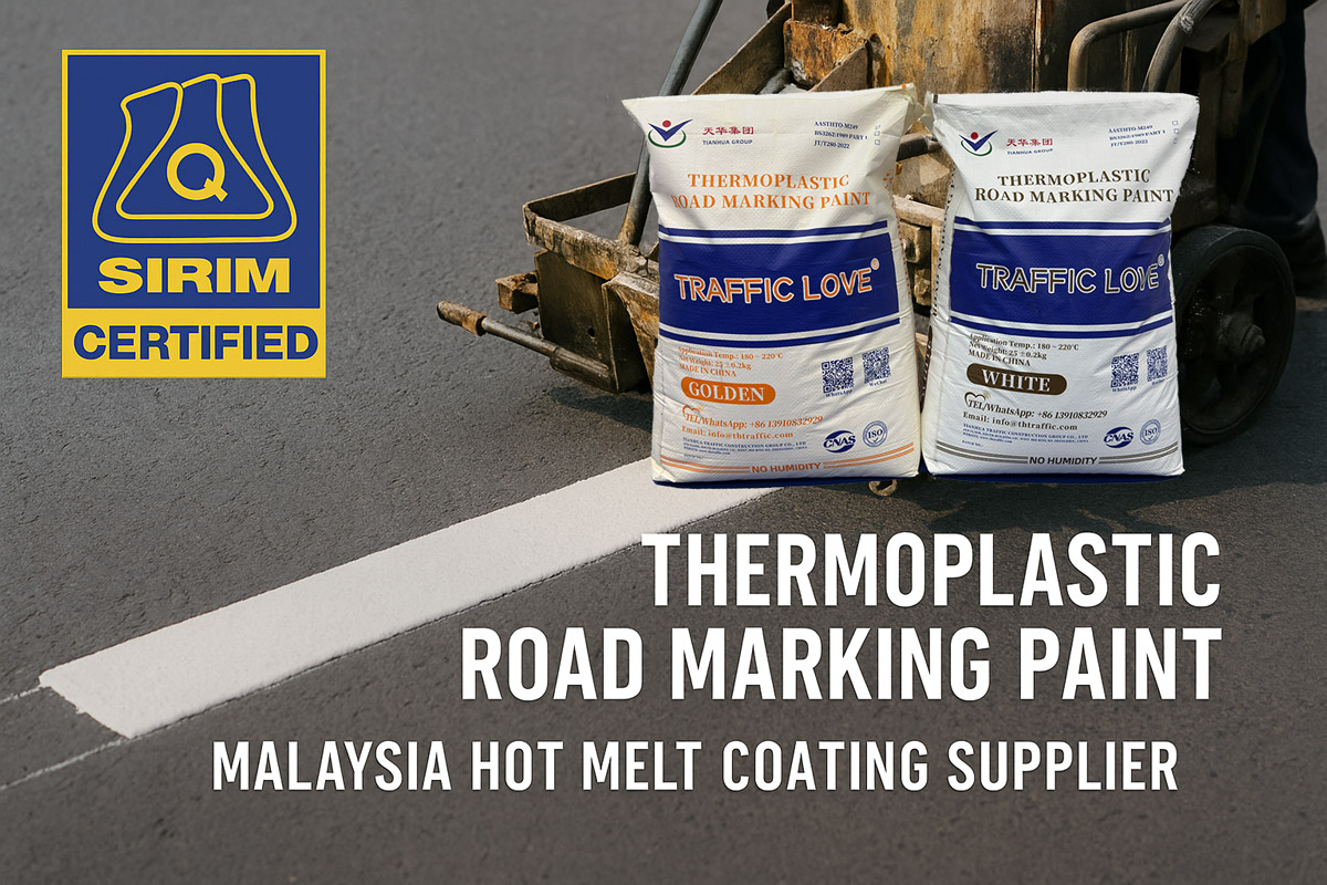 SIRIM Certified Thermoplastic Road Marking Paint | Malaysia Hot Melt Coating Supplier
