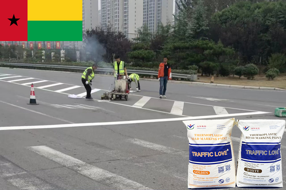 High-Performance Thermoplastic Road Marking Paint for Guinea-Bis
