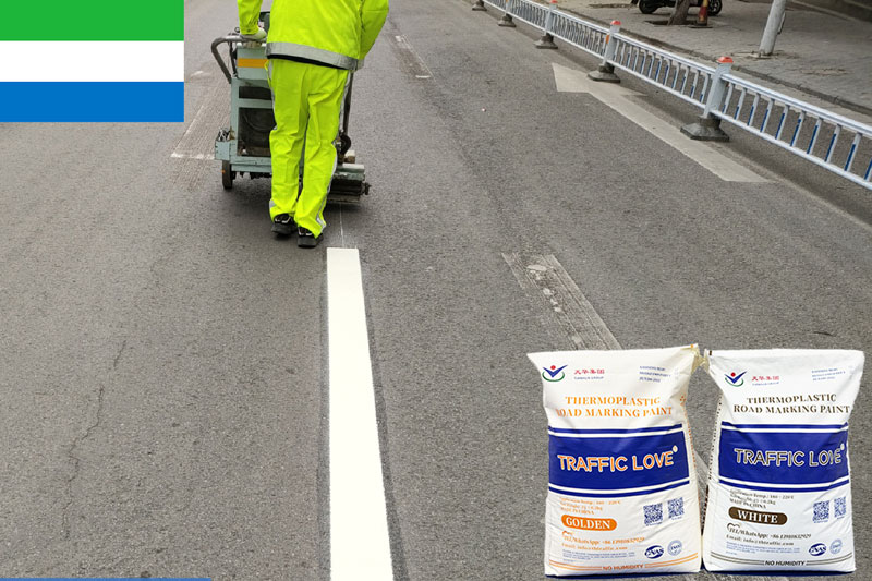 Thermoplastic Road Marking Paint for Sierra Leone – Climate-Pro