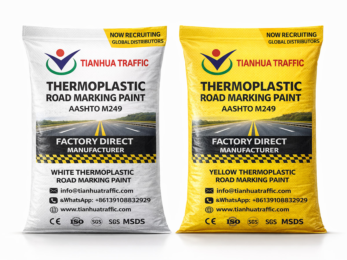 AASHTO M249 & BS 3262 Thermoplastic Road Marking Paint for Highw