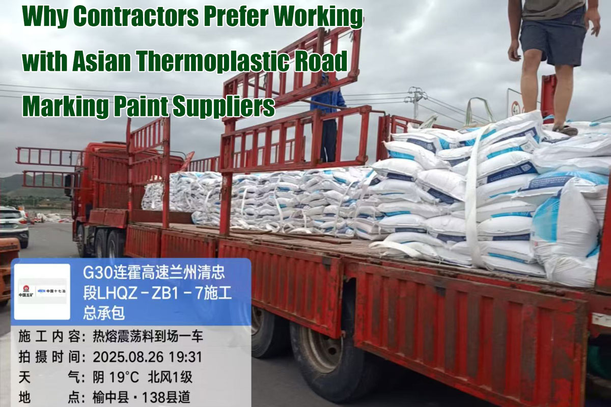 Why Contractors Prefer Working with Asian Thermoplastic Road Marking Paint Suppliers