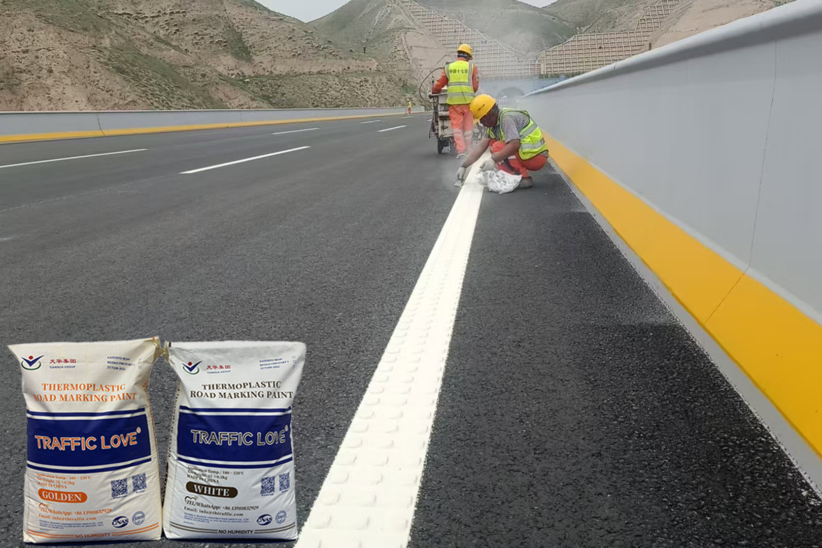 High-Reflectivity Thermoplastic Markings: Enhancing Night Safety on Highways