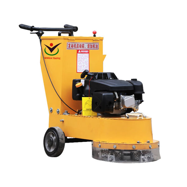 Road marking removal machine
